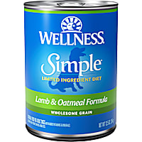 Wellness Simple Limited Ingredient Lamb & Oatmeal Canned Natural Wet Dog Food