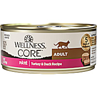 Wellness CORE Natural Grain Free Turkey & Duck Pate Wet Cat Food