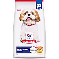 Hill's Science Diet Senior 7+ Small Bites Chicken Meal, Barley & Rice Recipe Dry Dog Food