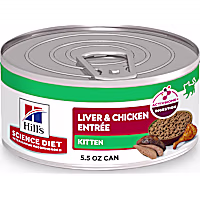 Hill's Science Diet Liver & Chicken Entree Kitten Canned Cat Food