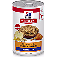 Hill's Science Diet Senior 7+ Chicken & Barley Entree Canned Wet Dog Food