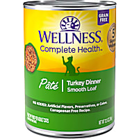 Wellness Complete Health Grain Free Turkey Dinner Pate Wet Cat Food