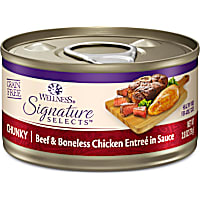 Wellness CORE Signature Selects Natural Grain Free Chunky Beef & Chicken Wet Cat Food
