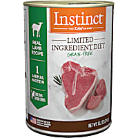 Instinct Limited Ingredient Diet Grain Free Real Lamb Recipe Natural Wet Canned Dog Food