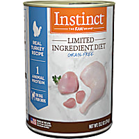 Instinct Limited Ingredient Diet Grain Free Real Turkey Recipe Natural Wet Canned Dog Food