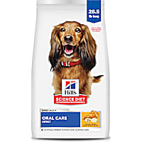 Hill's Science Diet Adult Oral Care Chicken, Rice & Barley Recipe Dry Dog Food