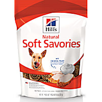 Hill's Natural Soft Savory Dog Treats with Chicken & Yogurt