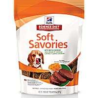 Hill's Natural Soft Savory Dog Treats with Beef & Cheddar