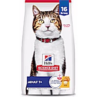 Hill's Science Diet Senior 7+ Chicken Recipe Dry Cat Food