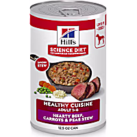 Hill's Science Diet Hearty Beef, Carrots & Peas Stew Adult Healthy Cuisine Canned Dog Food