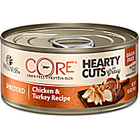 Wellness CORE Hearty Cuts Natural Grain Free Chicken & Turkey Wet Cat Food
