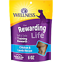 Wellness Complete Health Rewarding Life Chicken & Lamb Soft & Chewy Dog Treats