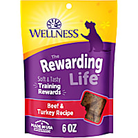 Wellness Complete Health Rewarding Life Beef & Turkey Soft & Chewy Dog Treats