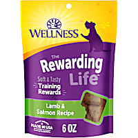 Wellness Complete Health Rewarding Life Lamb & Salmon Soft & Chewy Dog Treats
