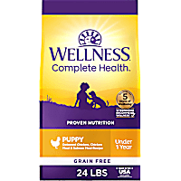 Wellness Complete Health Natural Grain Free, Chicken & Salmon Recipe Puppy Dry Dog Food