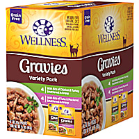 Wellness Complete Health Indulgence Grain Free Gravies Variety Pack Wet Cat Food