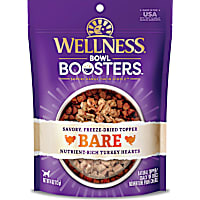 Wellness CORE Natural Bowl Boosters Bare Mixer or Topper Freeze Dried Turkey Dry Dog Food