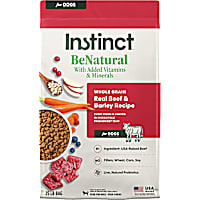 Instinct Be Natural Real Beef & Barley Recipe Natural Dry Dog Food