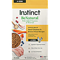 Instinct Be Natural Real Chicken & Brown Rice Recipe Natural Dry Dog Food