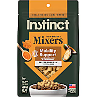 Instinct Freeze Dried Raw Boost Mixers Grain Free Mobility Support Grain Free All Natural Dog Food Topper