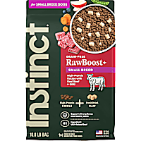 Instinct Raw Boost Small Breed Grain Free Recipe with Real Beef Natural Dry Dog Food