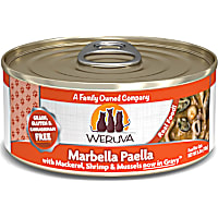 Weruva Classics Marbella Paella with Mackerel, Shrimp & Mussels in Gravy Wet Cat Food