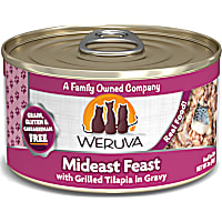 Weruva Classics Mideast Feast with Grilled Tilapia in Gravy Wet Cat Food