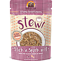 Weruva Stew! Stick a Spork In It Duck and Salmon Dinner in Gravy Wet Cat Food
