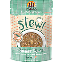 Weruva Stew! Simmer Down Turkey, Chicken and Salmon Dinner Wet Cat Food