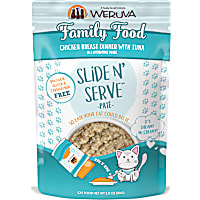 Weruva Pate Family Food Chicken Breast Dinner with Tuna in a Hydrating Puree Wet Cat Food