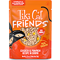 Tiki Cat Friends Chicken & Pumpkin Wet Cat Food
