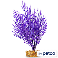 Imagitarium Purple Fern Plastic Aquarium Plant