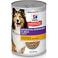 Hill's Science Diet Adult Sensitive Stomach & Sensitive Skin Chicken & Vegetable Entree Canned Dog Food