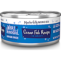 WholeHearted All Life Stages Grain-Free Oceanfish Recipe Minced in Gravy Wet Cat Food