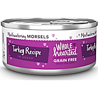 WholeHearted All Life Stages Grain-Free Turkey Recipe Morsels in Gravy Wet Cat Food