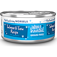WholeHearted All Life Stages Grain-Free Salmon & Tuna Recipe Morsels in Gravy Wet Cat Food