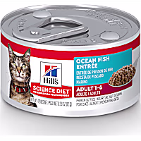 Hill's Science Diet Adult Ocean Fish Entree Canned Cat Food