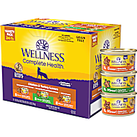 Wellness Complete Health Chicken & Turkey Lovers Variety Pack Wet Adult Cat Food