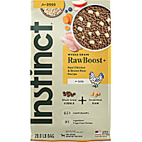 Instinct Raw Boost Whole Grain Real Chicken & Brown Rice Recipe Natural Dry Dog Food