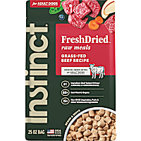 Instinct Freeze Dried Raw Meals Grain Free Real Beef Recipe Dog Food