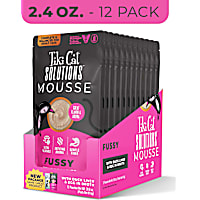 Tiki Cat Solutions Mousse, Fussy, With Duck Liver & Egg in Broth Cat Food