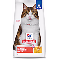 Hill's Science Diet Adult Perfect Digestion Chicken, Barley, & Whole Oats Recipe Dry Cat Food