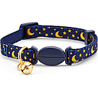 YOULY Moon & Star Breakaway Kitten & Cat Collar