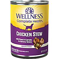 Wellness Thick & Chunky Natural Grain Free Chicken Stew Canned Dog Food