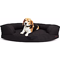 Reddy Black Indoor/Outdoor Corner Dog Bed