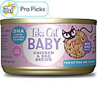 Tiki Cat Baby Chicken & Egg Recipe Wet Kitten Food