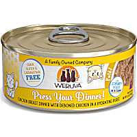 Weruva Pate Press Your Dinner! Chicken Breast Dinner in a Hydrating Puree Wet Cat Food