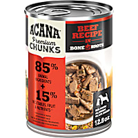 ACANA Beef Recipe Premium Chunks in Bone Broth Grain-free Wet Dog Food