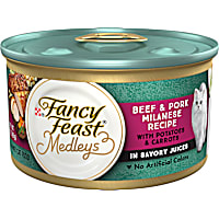 Fancy Feast Medleys Beef & Pork Milanese with Carrots & Potatoes in Savory Juices Wet Cat Food
