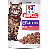 Hill's Science Diet Adult Sensitive Stomach & Sensitive Skin Salmon & Tuna Cat Food